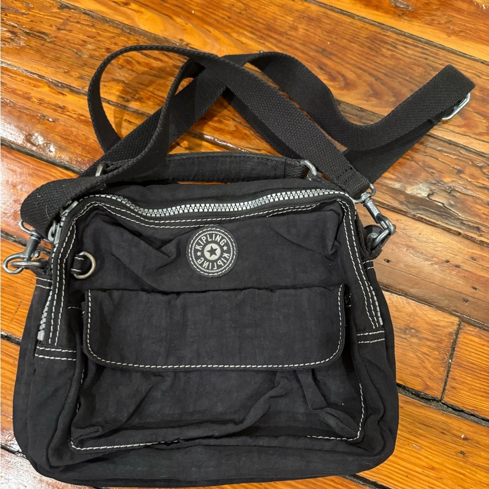 Kipling Black Crossbody/ Backpack Bag